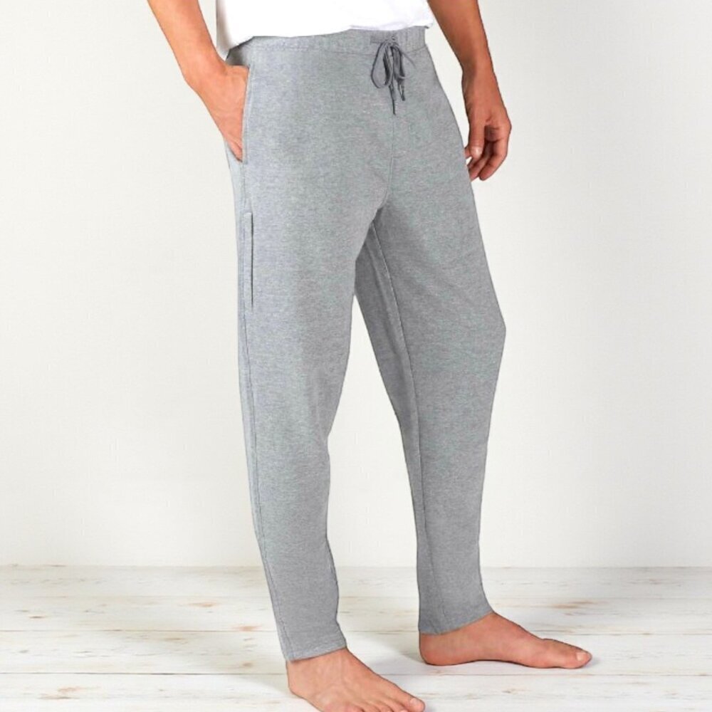 Eddie Bauer Men’s Lounge Pants Light Gray Size Medium NWOT